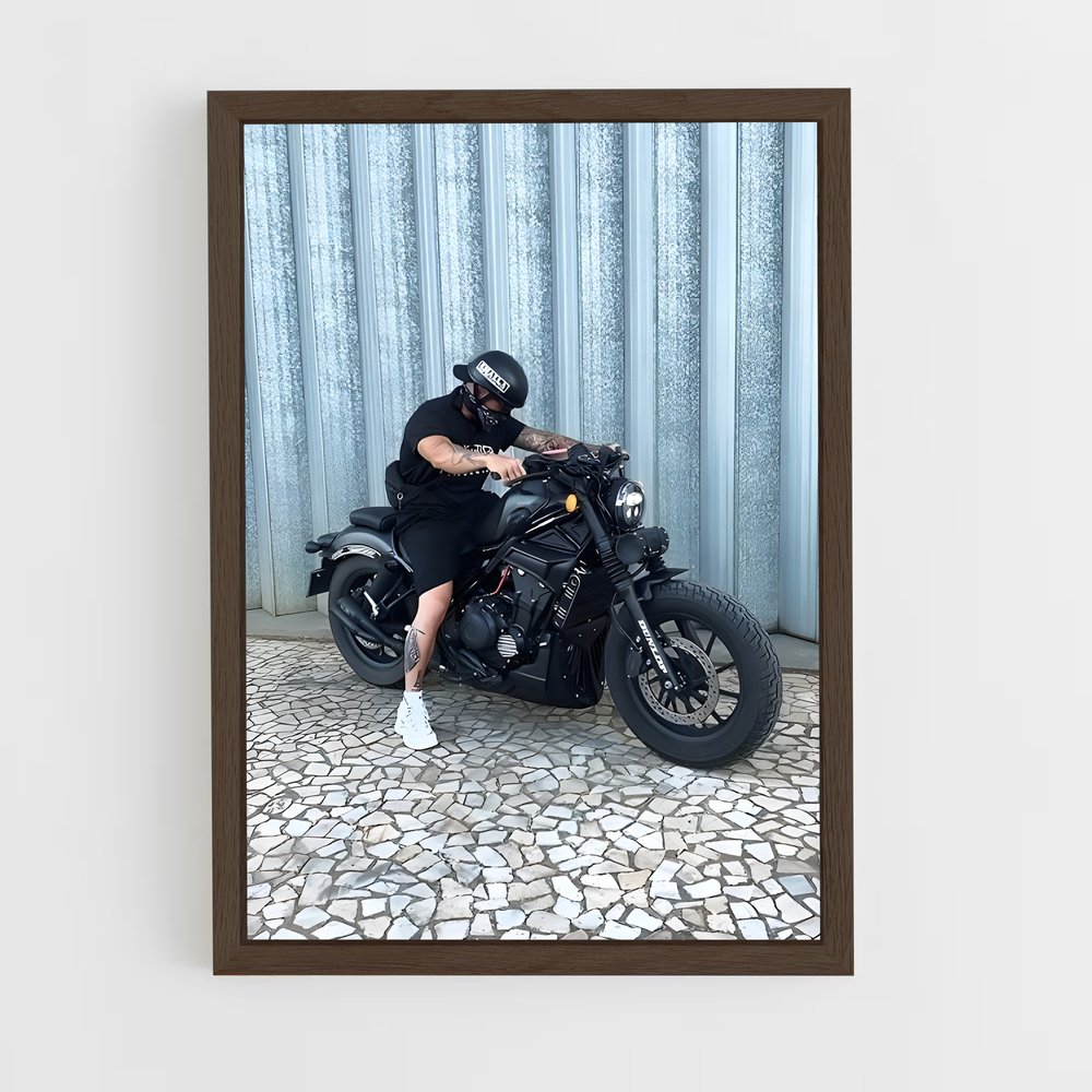 Poster Rebelle Intrépide – affiche Honda Moto (vue 5)